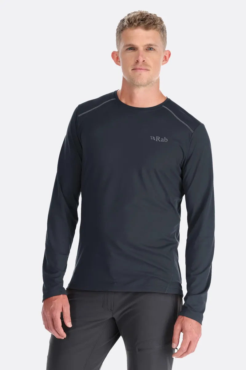 RAB Men s Force LS Tee Beluga L