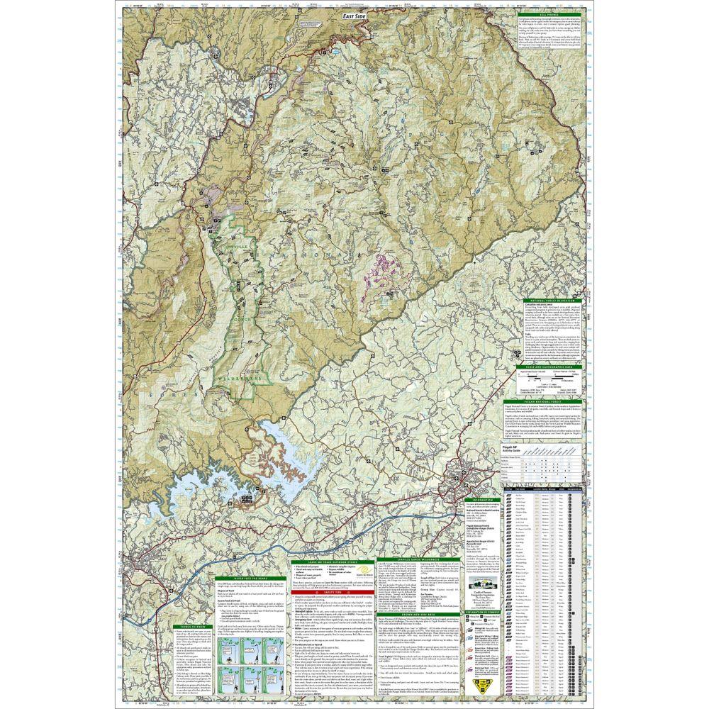 National Geographic Maps - Linville Gorge Mount Mitchell