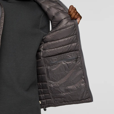 Fuego Down Vest - Men's - Cinder Stripes