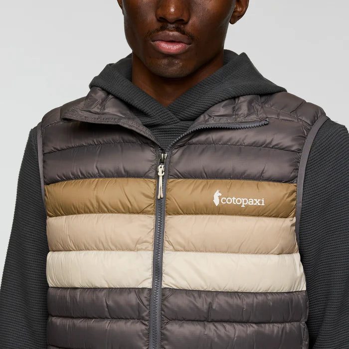 Fuego Down Vest - Men's - Cinder Stripes