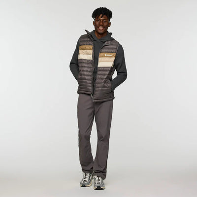 Fuego Down Vest - Men's - Cinder Stripes