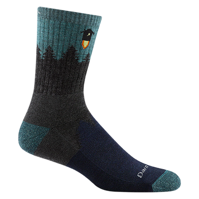 Darn Tough Men's Number 2 Micro Crew Midweight Hiking Socks Style 1974