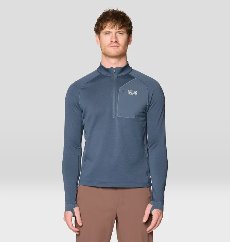 Mountain Hardwear Men's Up First™ Tech Fleece Quarter Zip