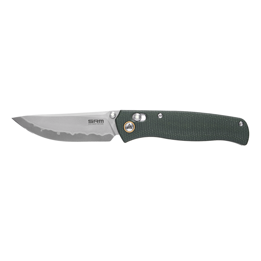 Terrier 258L-MG2 (3.65" Laminated 140Cr Blade, Micarta Handle)