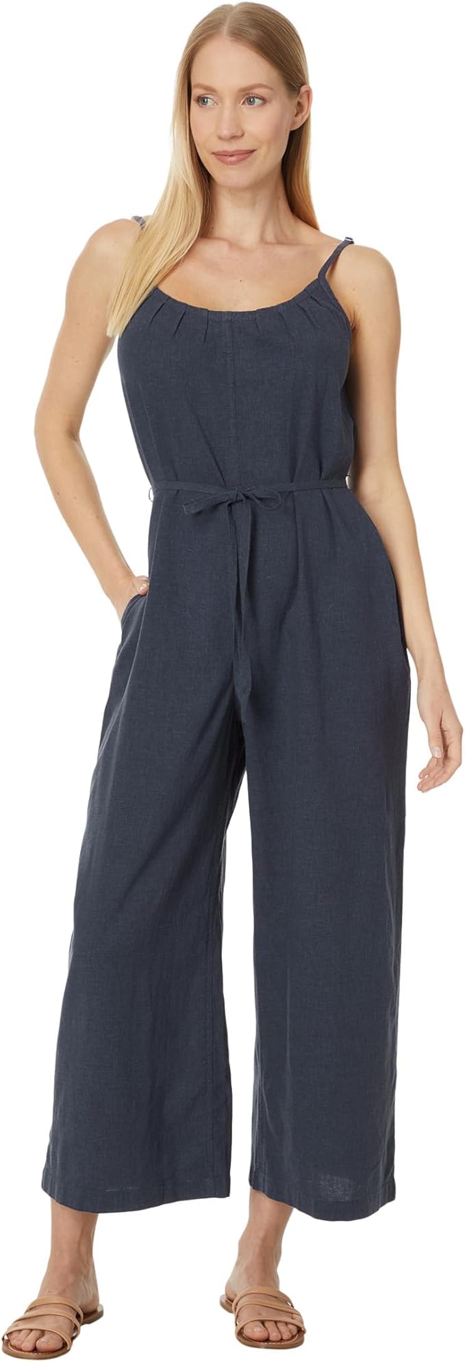 Toad&Co Women's Taj Hemp Strappy Jumpsuit