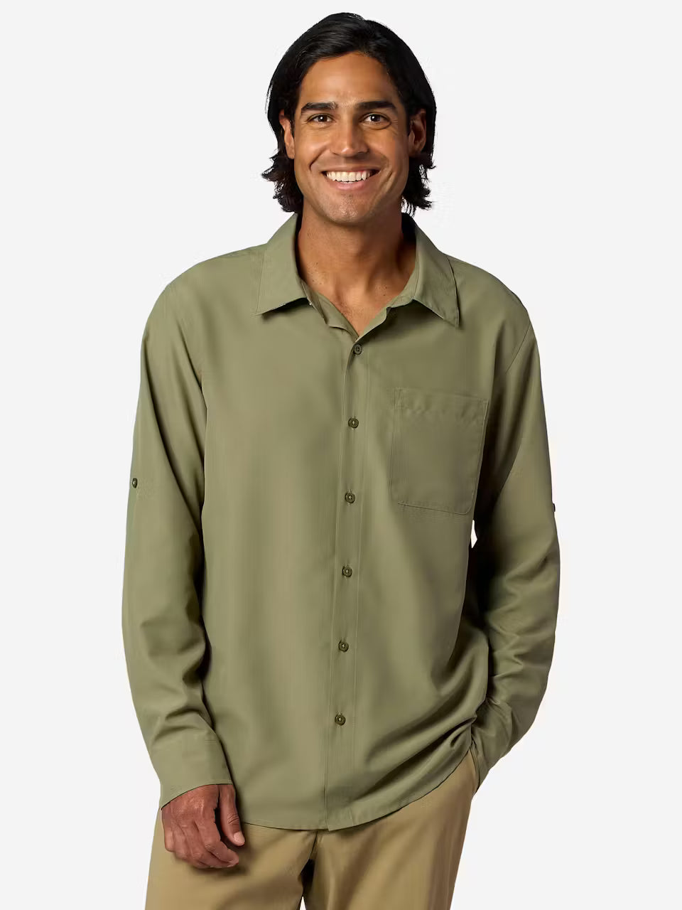 AirExchange UPF 40 Long-Sleeve Collared Shirt