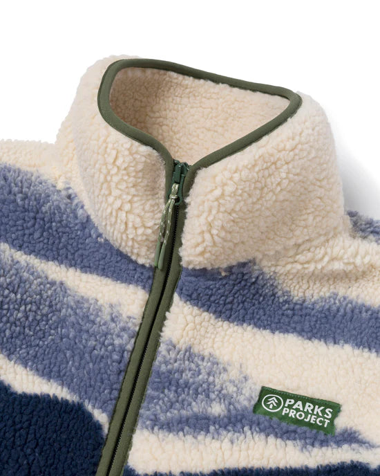 Parks Project Acadia Moose Full Zip High Pile Fleece