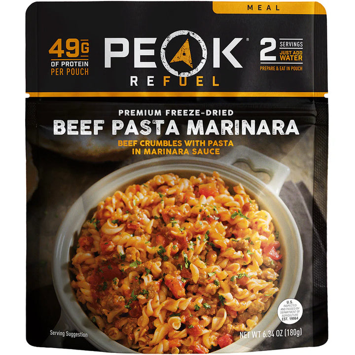 Beef Pasta Marinara
