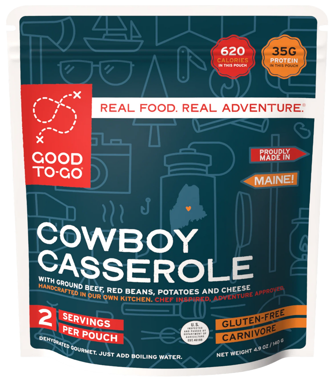 Good To-Go Dehydrated Gourmet Meals