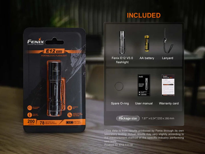 Fenix E12 V 3.0