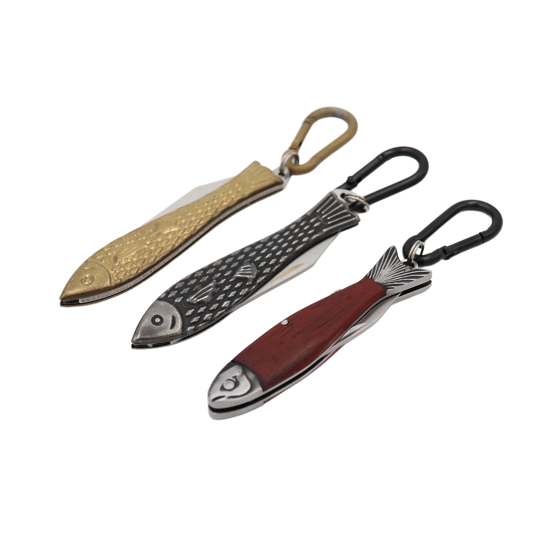Pocket Fish Knife Keychain