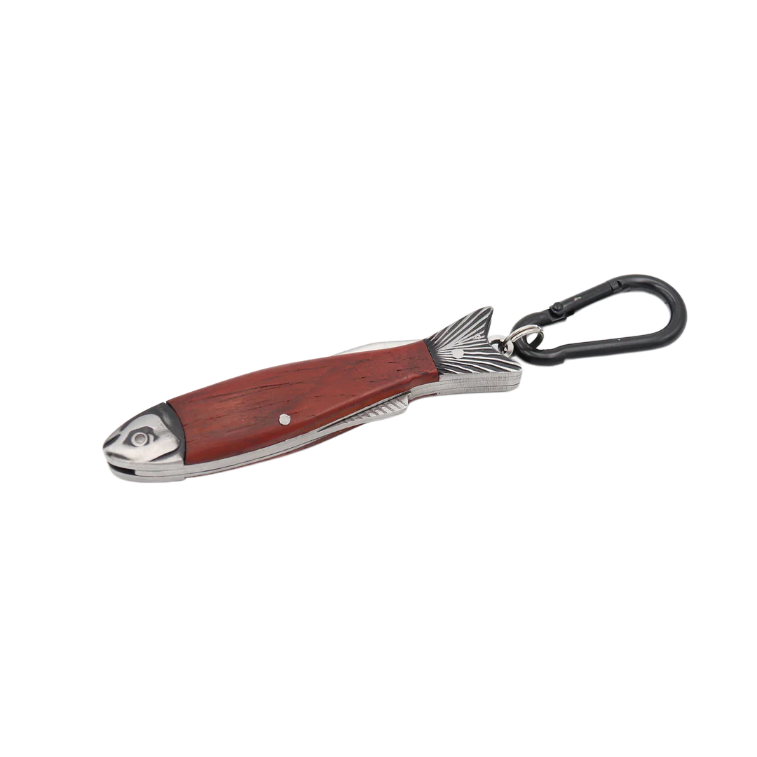 Pocket Fish Knife Keychain