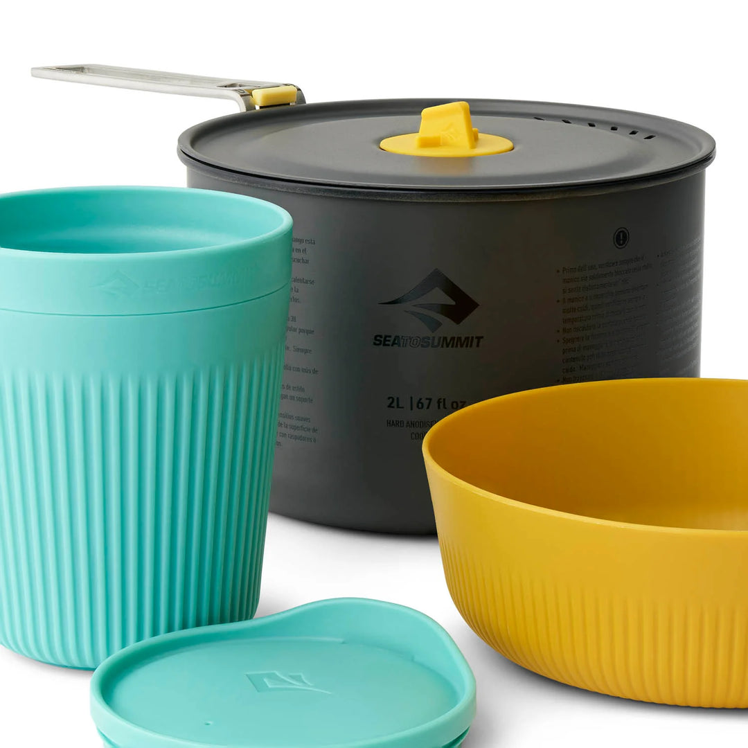 Sea to Summit Frontier Ultralight 2L Pot Cook Set - (5 Piece)