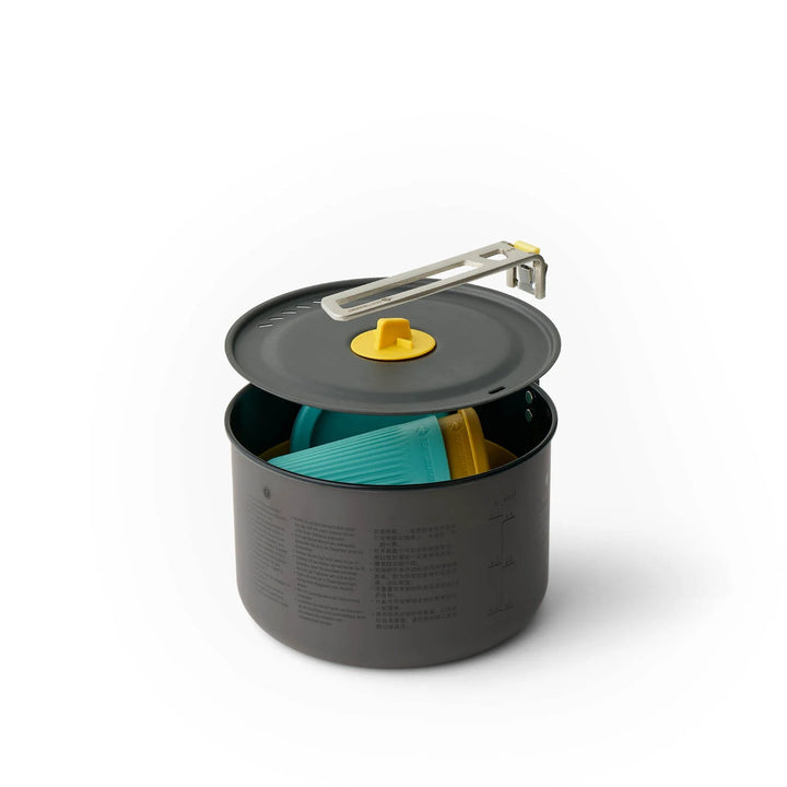 Sea to Summit Frontier Ultralight 2L Pot Cook Set - (5 Piece)