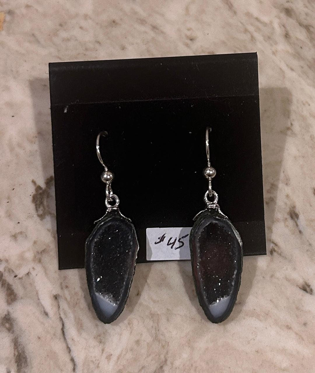 Crystal Creek Gems: Tobasco Geode Earrings