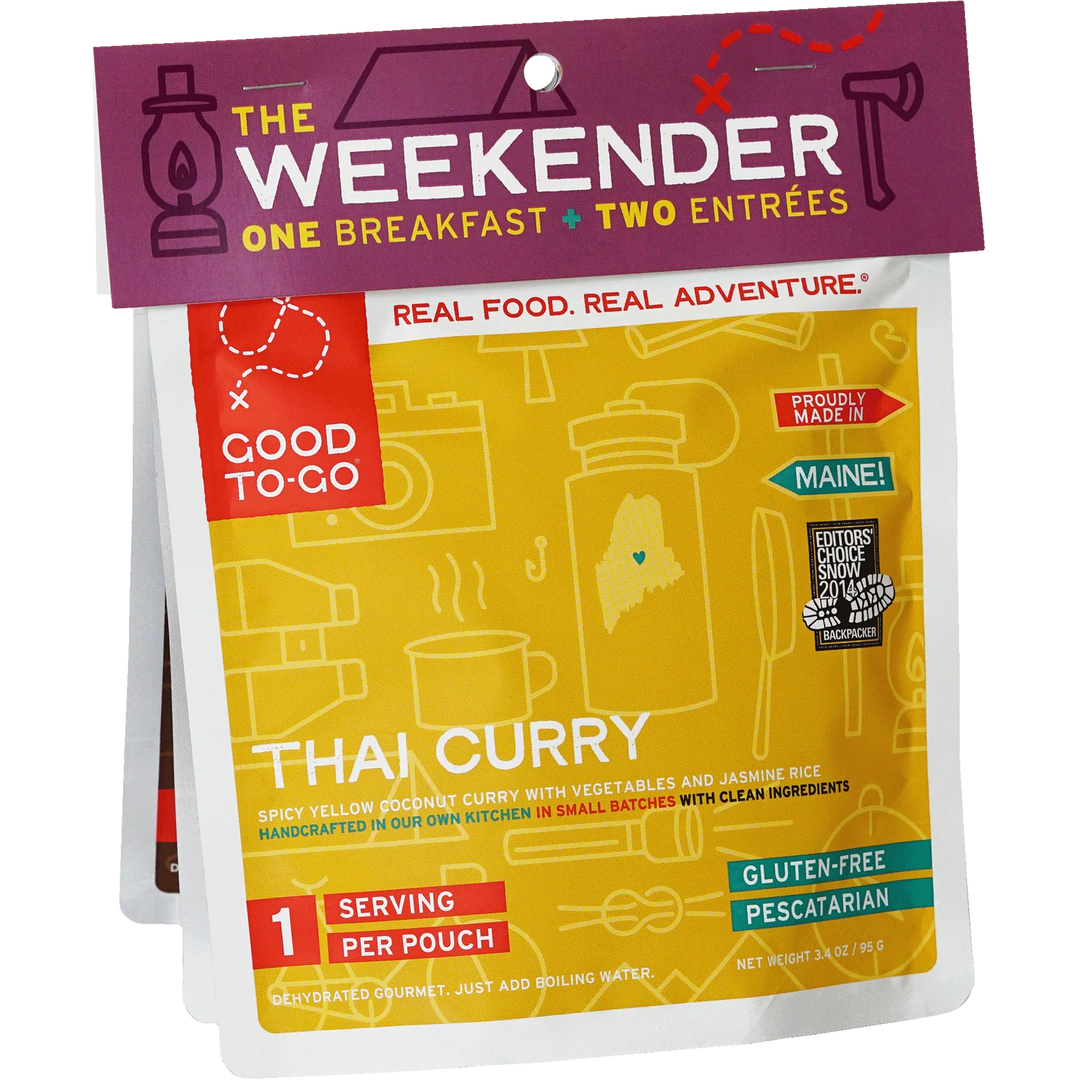 Weekender - Two Backpacking Dinners and One Breakfast