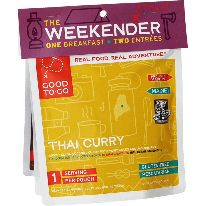 Weekender - Two Backpacking Dinners and One Breakfast