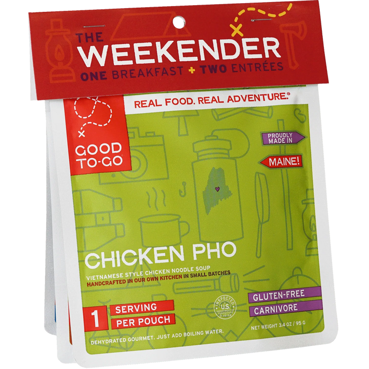 Weekender - Two Backpacking Dinners and One Breakfast