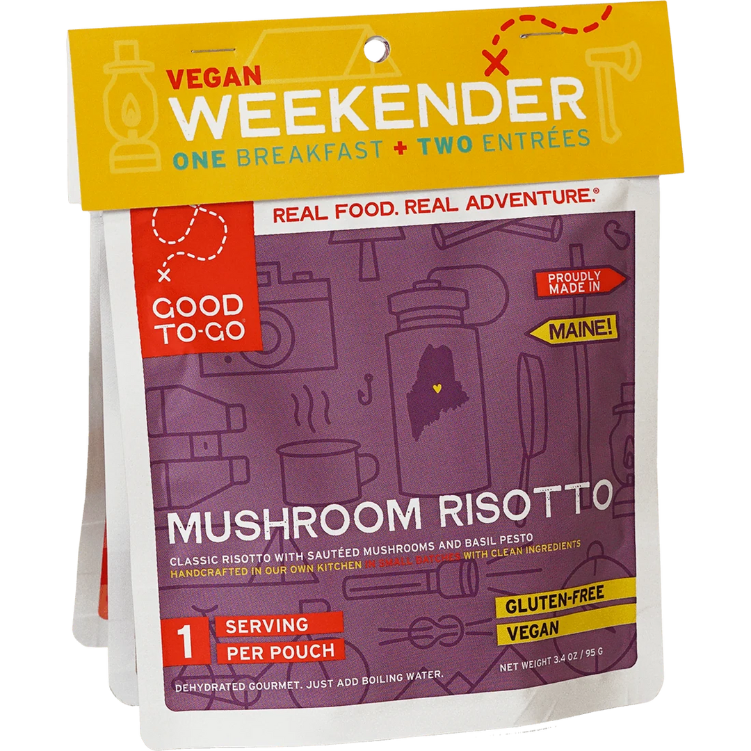 Weekender - Two Backpacking Dinners and One Breakfast