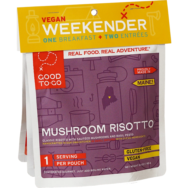 Weekender - Two Backpacking Dinners and One Breakfast