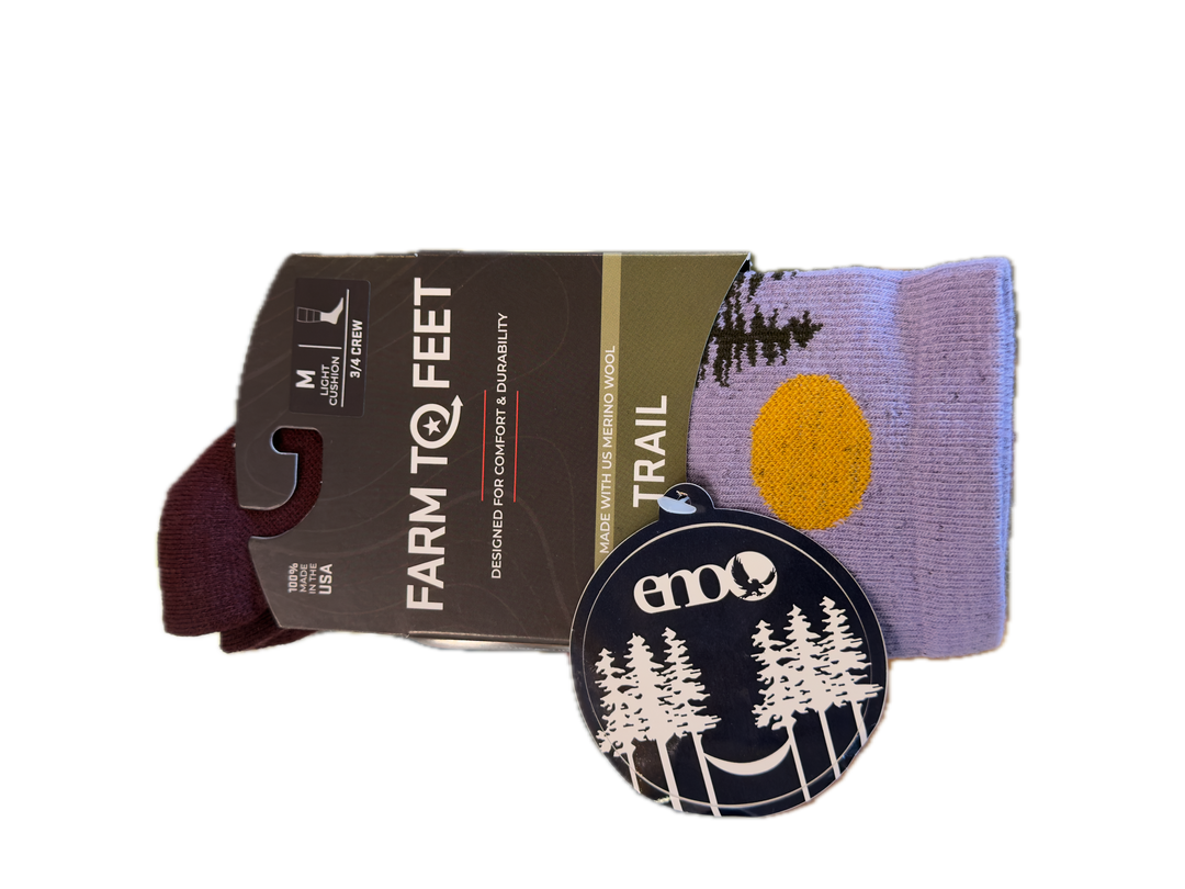 Outdoor Trail Asheville Lt. Cush 3/4 Crew Sock