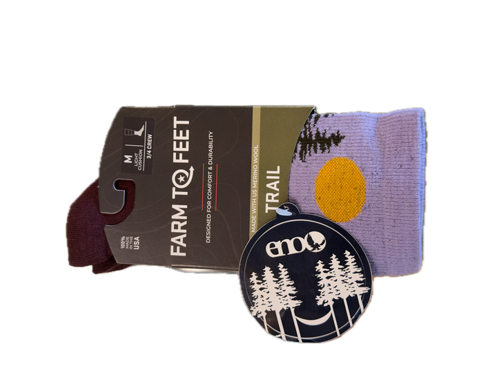 Outdoor Trail Asheville Lt. Cush 3/4 Crew Sock