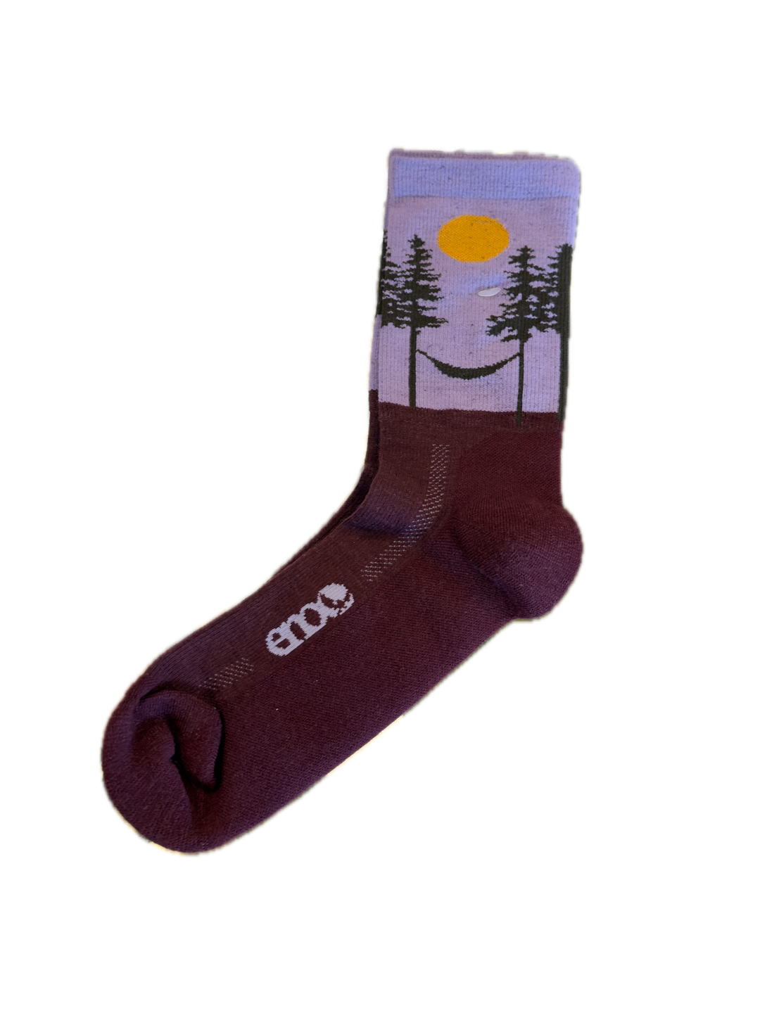 Outdoor Trail Asheville Lt. Cush 3/4 Crew Sock