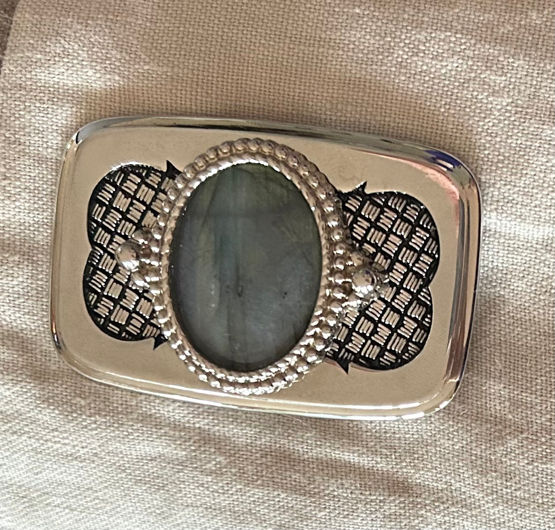 Crystal Creek Gems, Belt Buckle: Labradorite