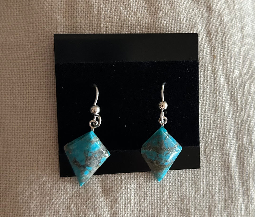 Crystal Creek Gems: Kingman Turquoise Earrings