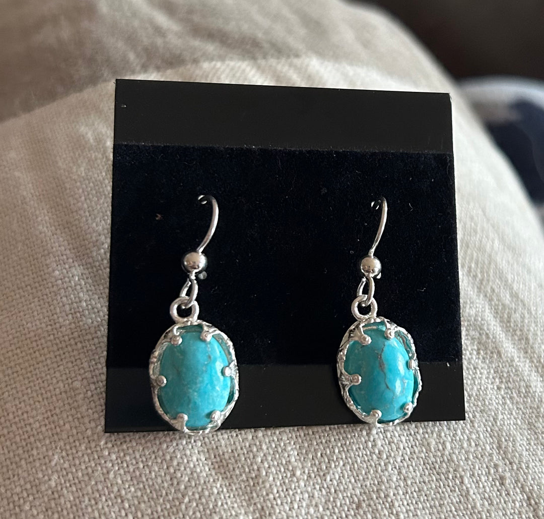 Crystal Creek Gems: Turquoise Earrings