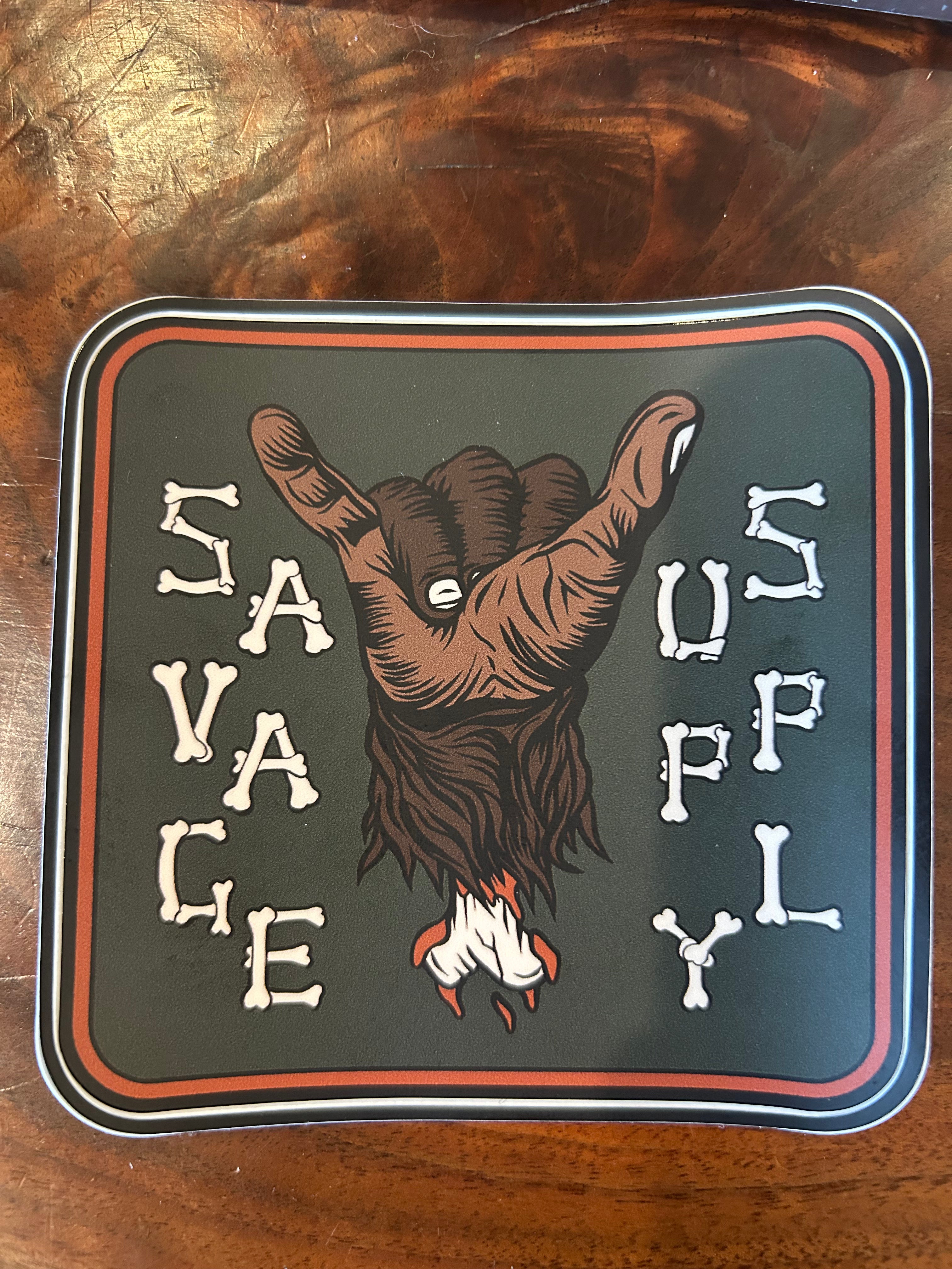 Savage Supply Bigfoot Shaka Sticker – Waypoint Outfitters