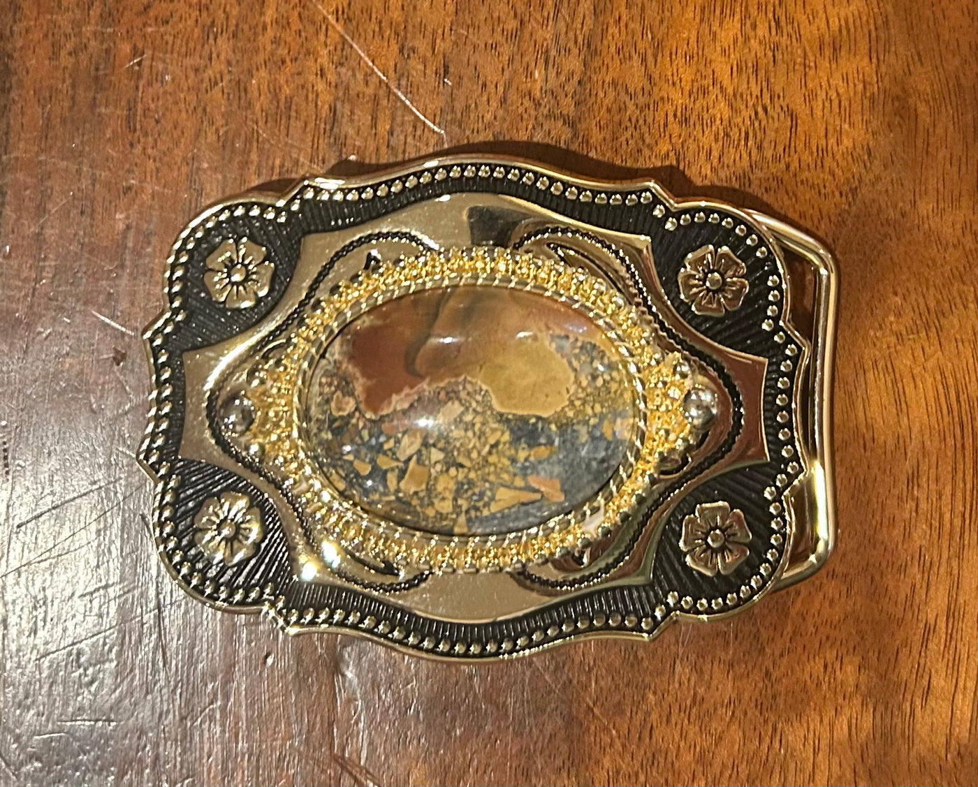 Crystal Creek Gems: Belt Buckle Maligano Jasper