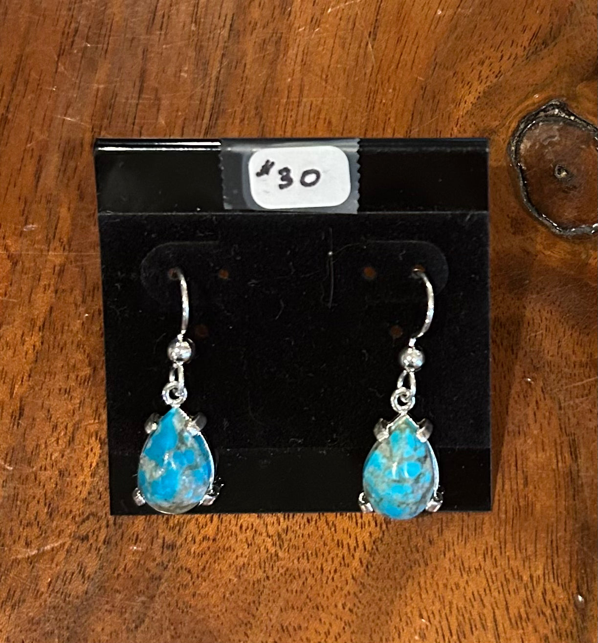 Crystal Creek Gems: Kingman Turquoise Earrings