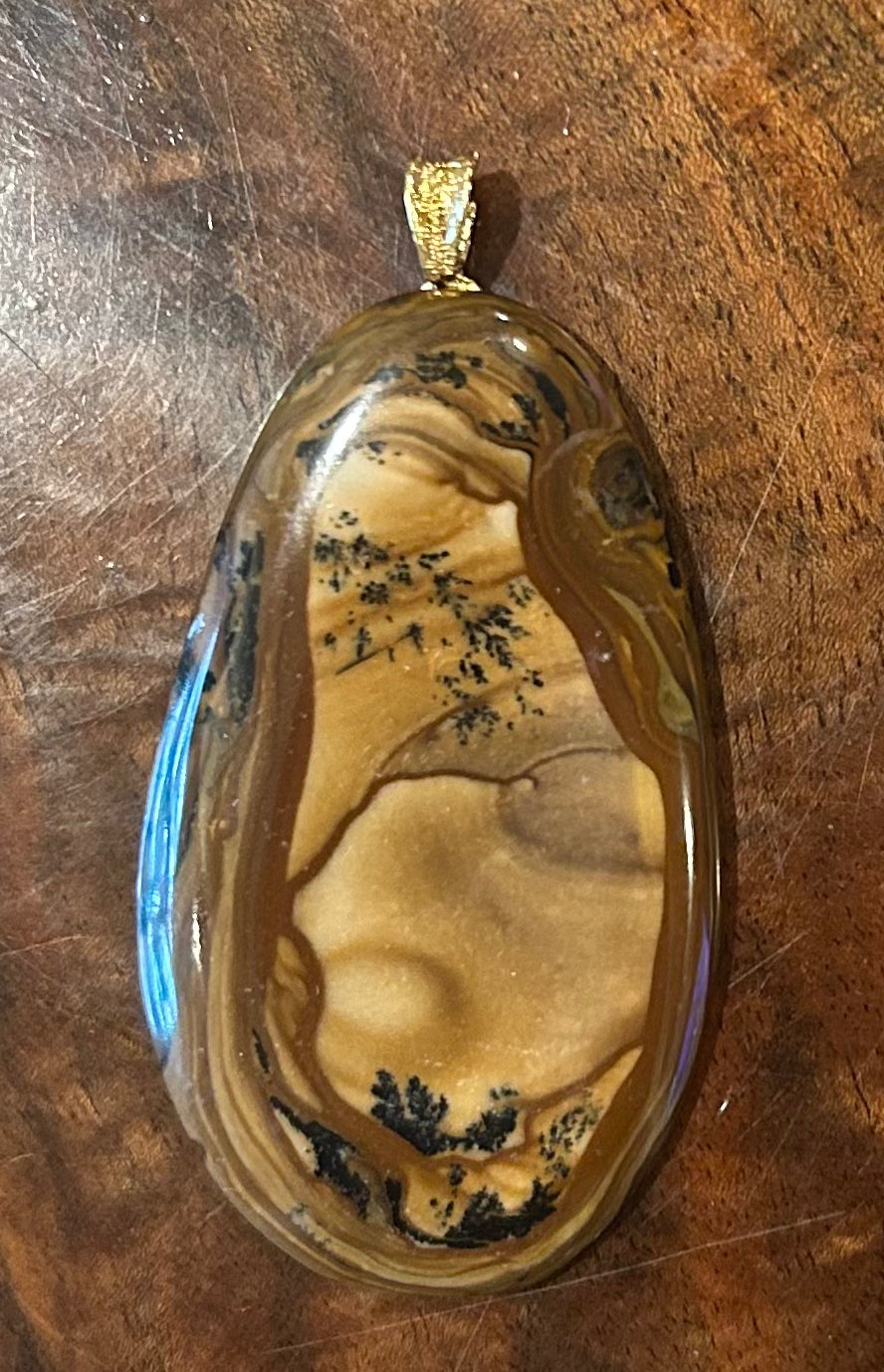 Crystal Creek Gems: Royal Saharan Jasper Pendant