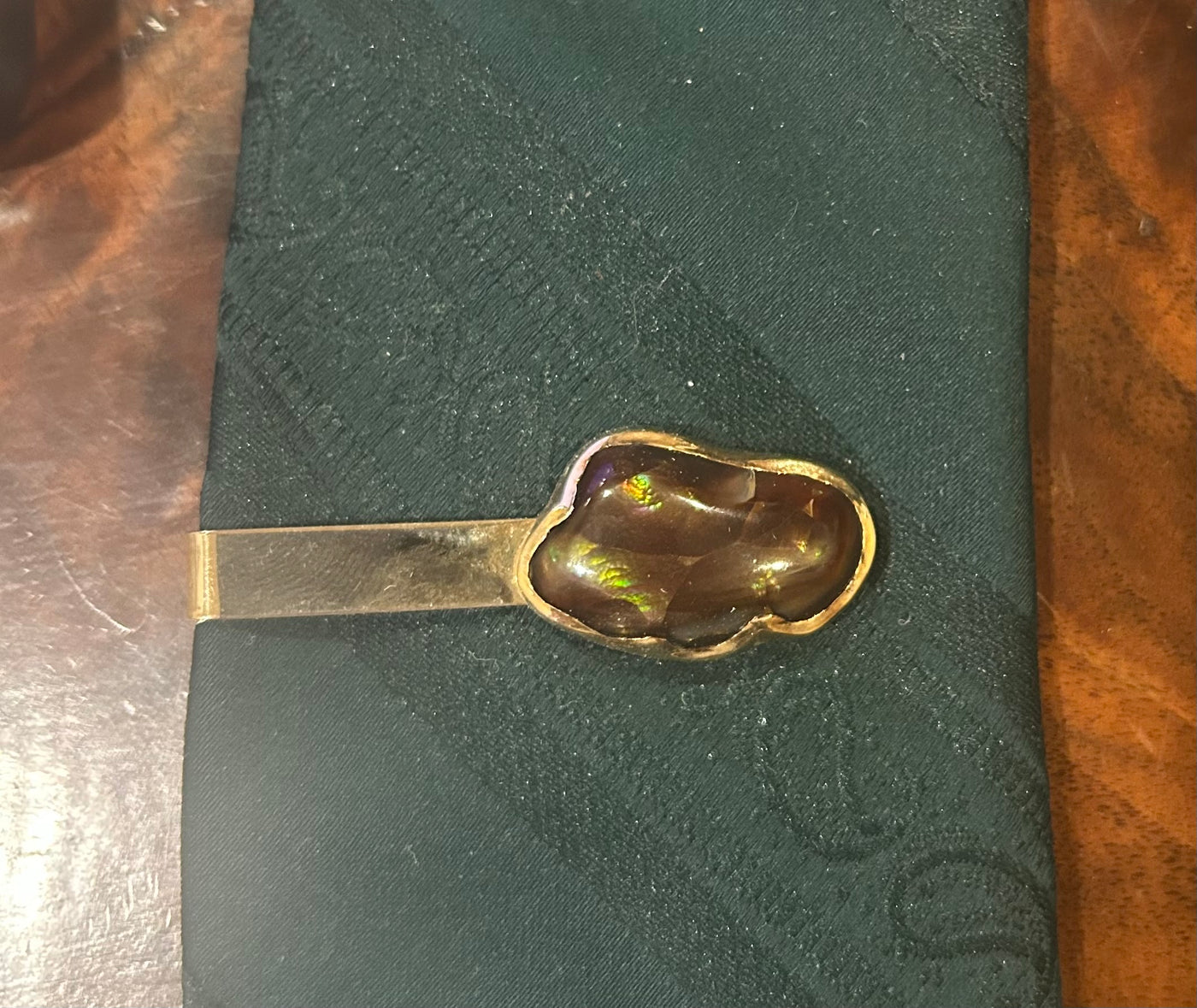Crystal Creek Gems: Fire Agate Tie Bars