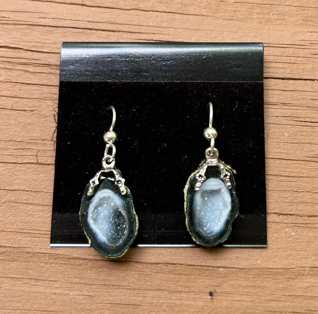 Crystal Creek Gems: Tobasco Geode Earrings