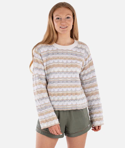 Lockwood Pointelle Sweater