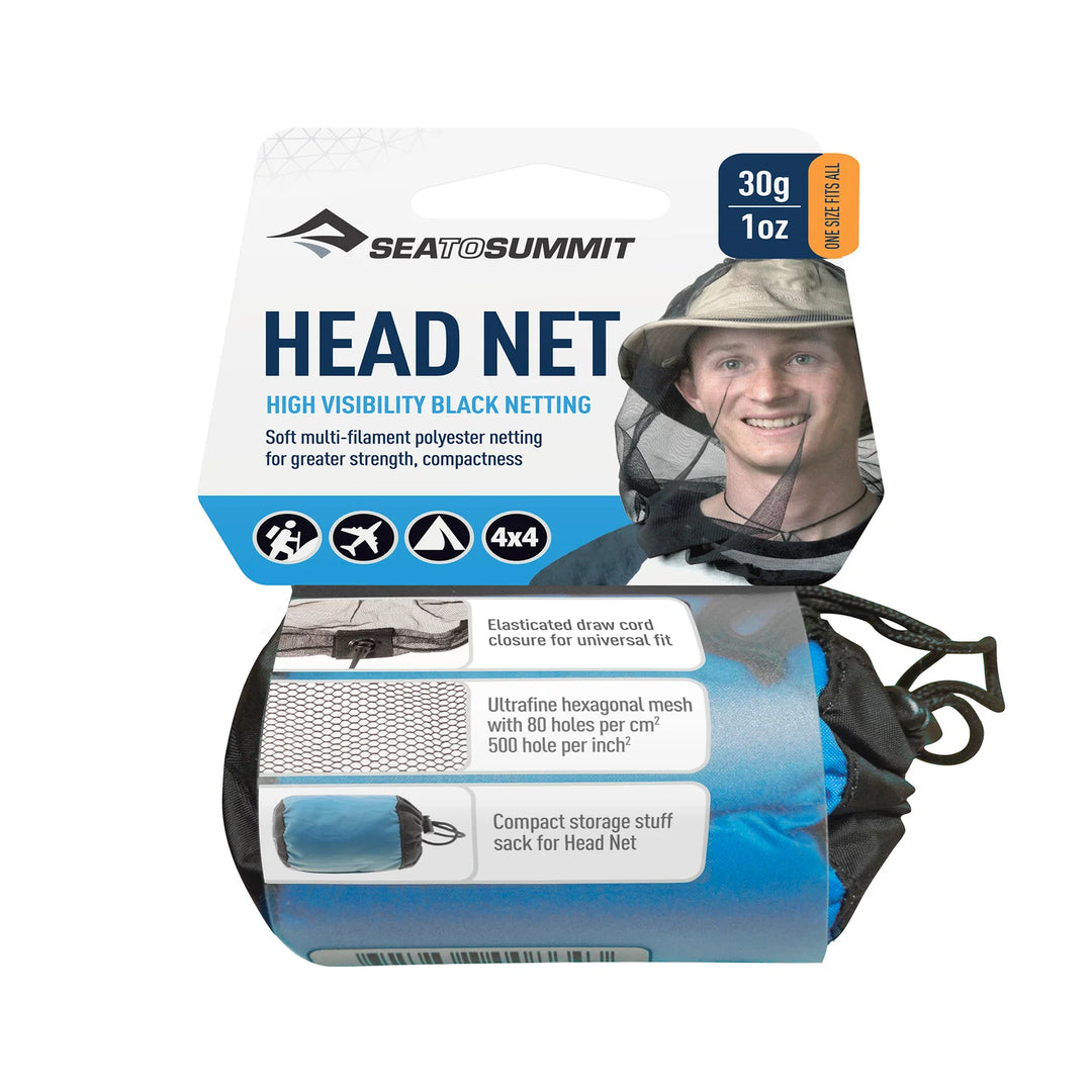 Sea to Summit Mosquito Head Net packaged