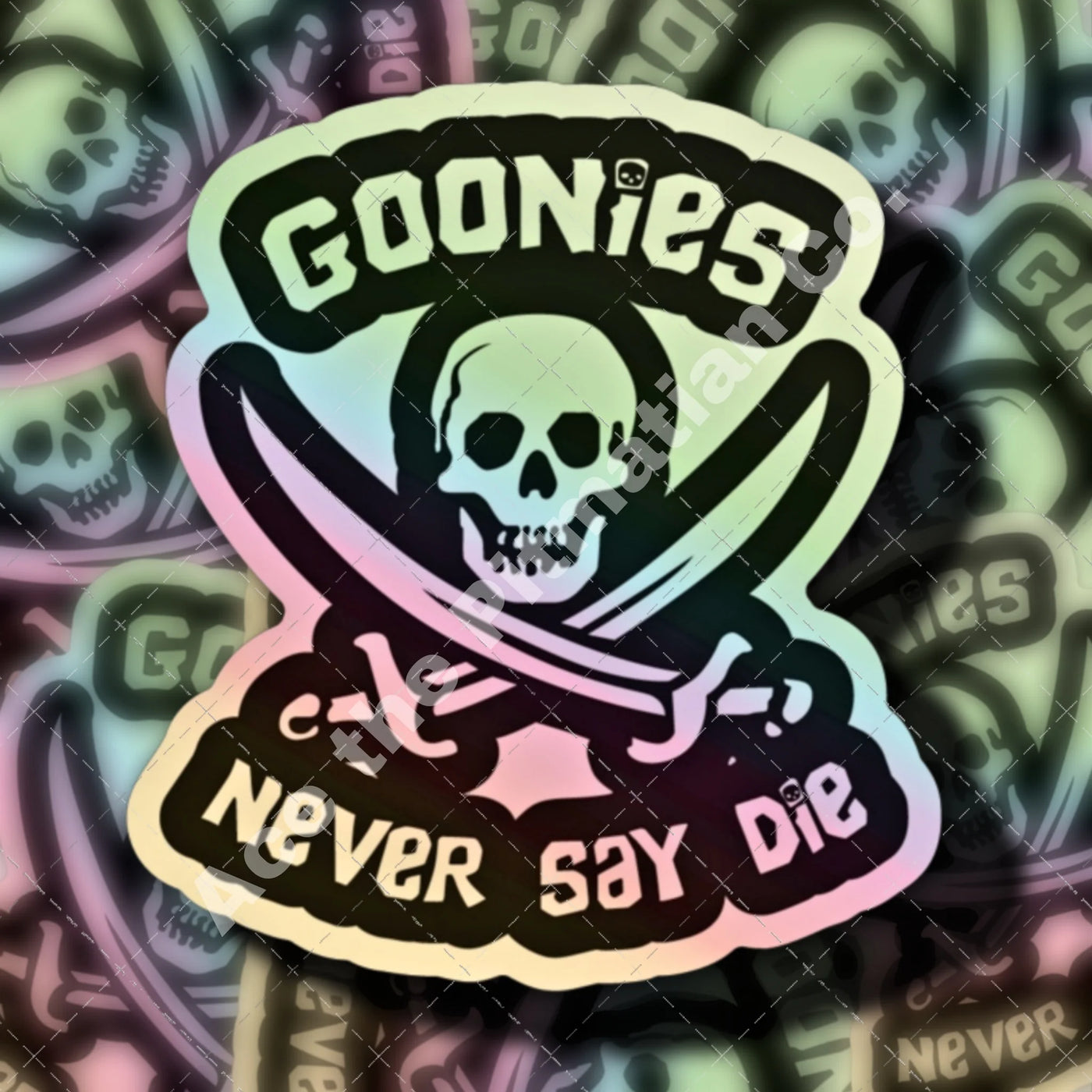 Ace the Pitmatian Co Sticker