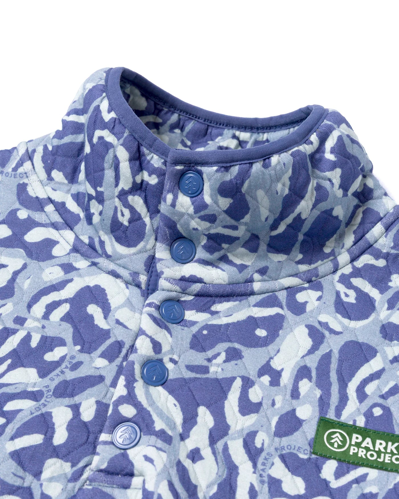 Parks Project New River Ripple Quilted Pullover
