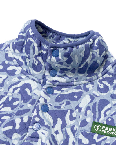 Parks Project New River Ripple Quilted Pullover