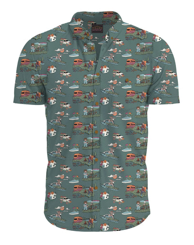Savage Supply Holy Trinity of the 90s Chillknit Ramblin Button-Down