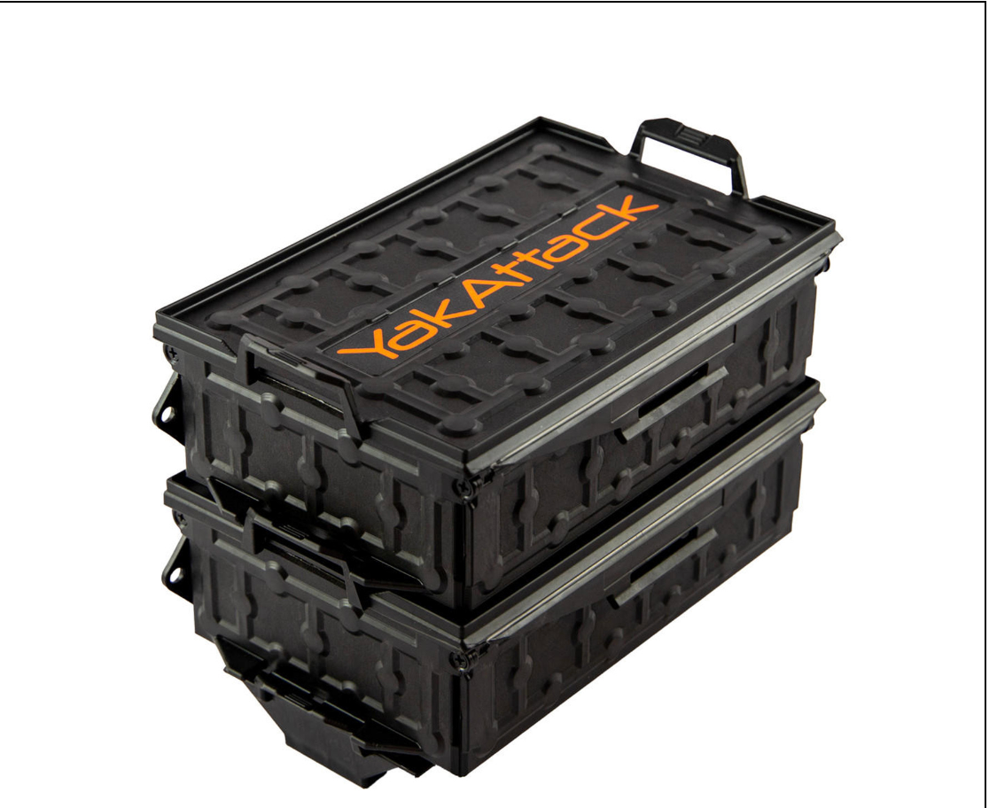 YakAttack TracPak Kit, Two Boxes and Track Mount