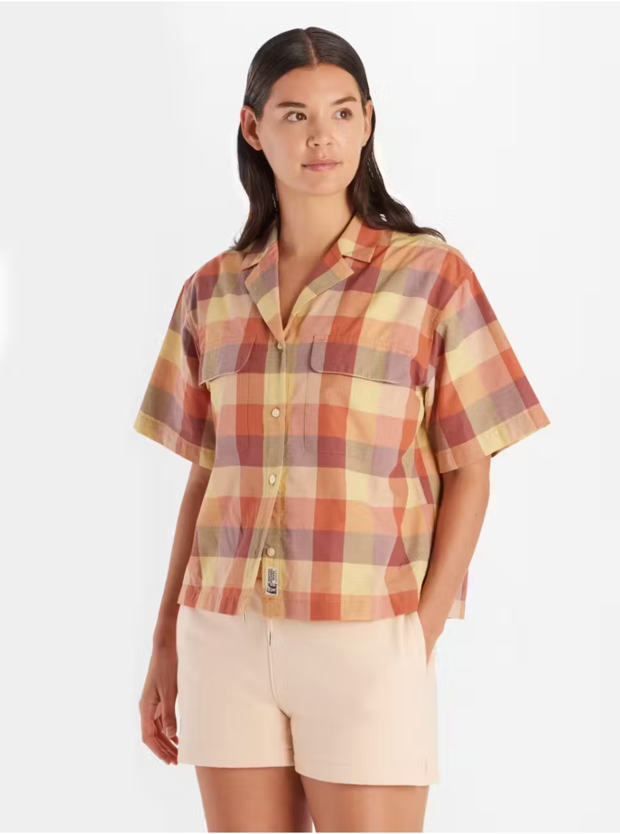 Marmot Womens Muir Camp Novelty Short-Sleeve Shirt