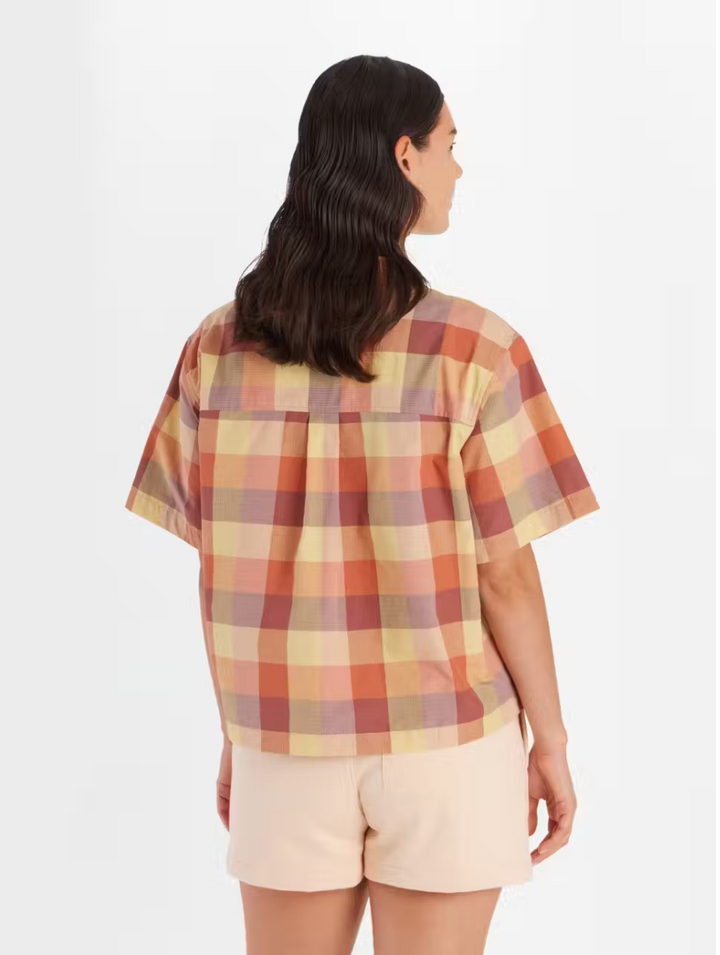 Marmot Womens Muir Camp Novelty Short-Sleeve Shirt