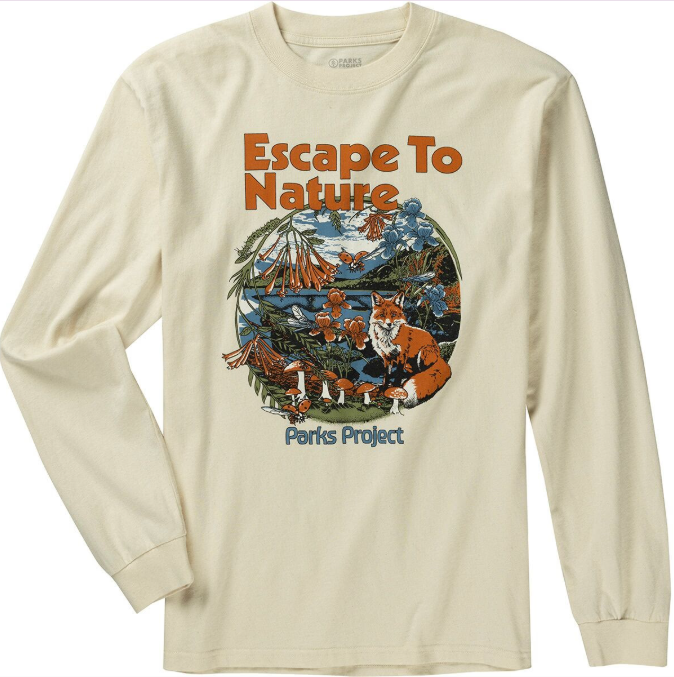 Parks Project Escape to Nature Fox LS T-Shirt