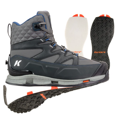 Korkers Bantam Lite with Felt & Kling-On Soles