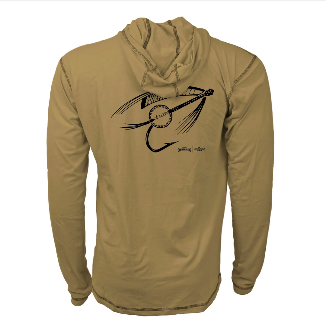 RepYourWater Hooded Sun Shirt Infamous Stringdusters Banjo Fly