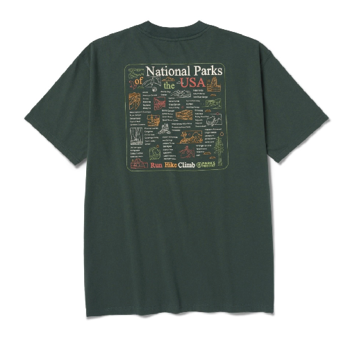 Parks Outline Checklist T-Shirt