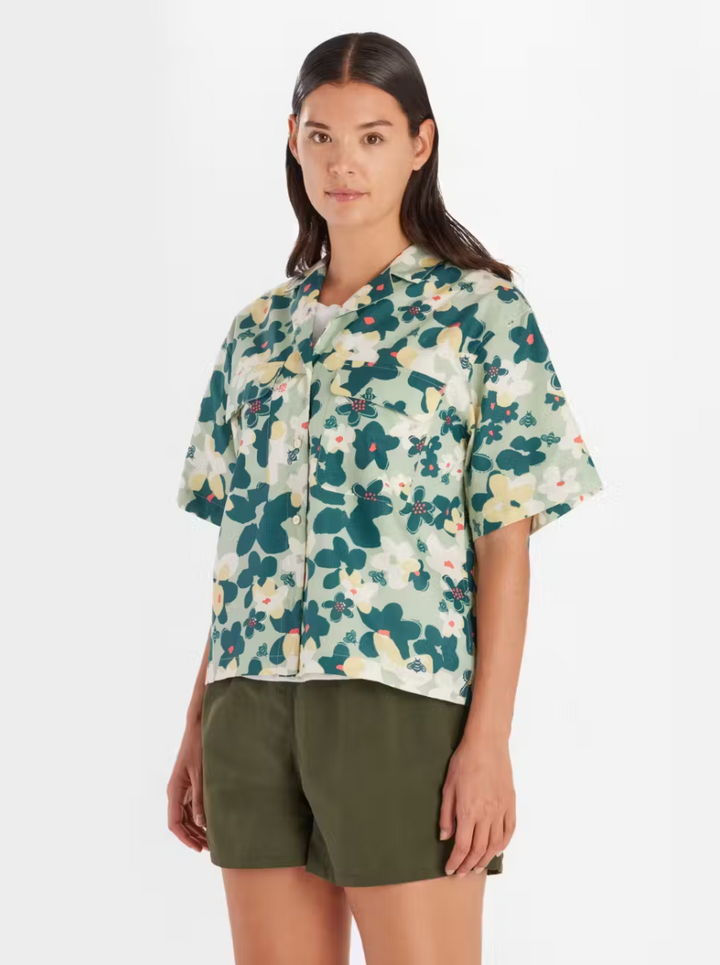 Marmot Womens Muir Camp Novelty Short-Sleeve Shirt